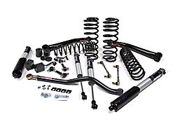 JKS Manufacturing 1.50-Inch J-Spec Suspension Lift Kit with FOX 2.5 IFP Performance Series Shocks and Front Lower Control Arms (18-23 Jeep Wrangler JL, Excluding 4xe, EcoDiesel & Rubicon 392)