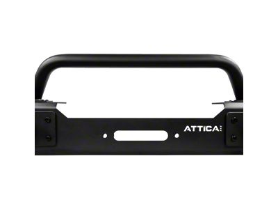 Attica 4x4 APEX Series Stubby Front Bumper; Textured Black (18-24 Jeep Wrangler JL)