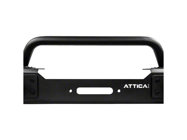 Attica 4x4 APEX Series Stubby Front Bumper; Textured Black (18-24 Jeep Wrangler JL)