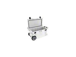 Elite Wheeled Cooler; 80-Quart; White