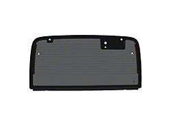 Hard Top Back Glass with Defrost; Gray Tint (03-06 Jeep Wrangler TJ)