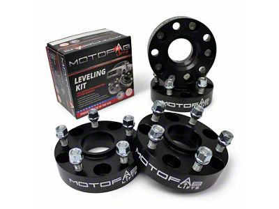 MotoFab 1.50-Inch Hubcentric Wheel Spacers; Set of 4 (99-10 Jeep Grand Cherokee WJ & WK)