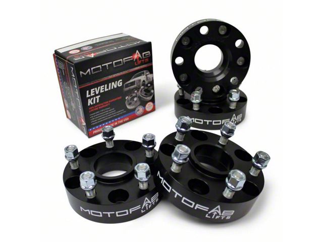 MotoFab 1.50-Inch Hubcentric Wheel Spacers; Set of 4 (99-10 Jeep Grand Cherokee WJ & WK)