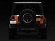 Raxiom Axial Series JL Style LED Tail Lights; Black Housing; Smoked Lens (07-18 Jeep Wrangler JK)