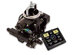 Holley EFI BBD Self-Tuning Fuel Injection System; Black (76-86 4.2L Jeep CJ7)