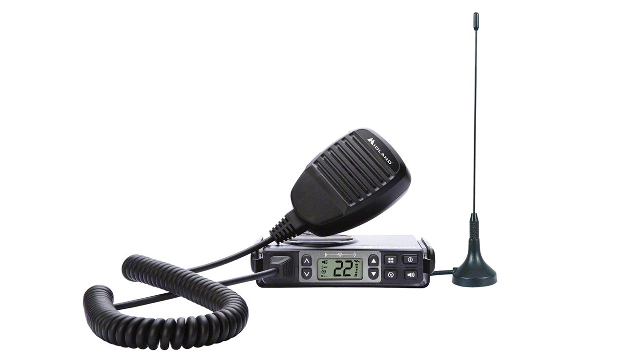 Midland Radio Frontier MicroMobile GMRS TwoWay Radio; 5Watt MXT105 Free Shipping