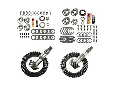 EXCEL from Richmond Dana 30 Front and Dana 44 Rear Ring and Pinion Gear Kit; 4.11 Gear Ratio (07-18 Jeep Wrangler JK, Excluding Rubicon)