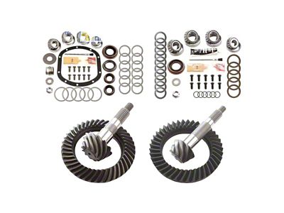 EXCEL from Richmond Dana 30 Front and Dana 44 Rear Ring and Pinion Gear Kit; 4.56 Gear Ratio (97-06 Jeep Wrangler TJ, Excluding Rubicon)