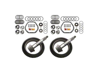 EXCEL from Richmond Dana 44 Front and Rear Ring and Pinion Gear Kit; 5.13 Gear Ratio (03-06 Jeep Wrangler TJ Rubicon)