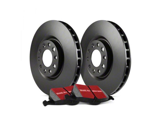 EBC Brakes Stage 1 Ultimax Brake Rotor and Pad Kit; Front (07-18 Jeep Wrangler JK w/ 302mm Front Rotors)