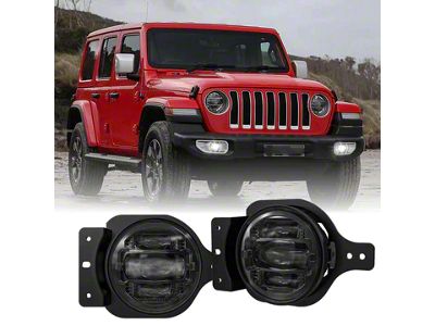 4-Inch LED Fog Lights (20-24 Jeep Gladiator JT)