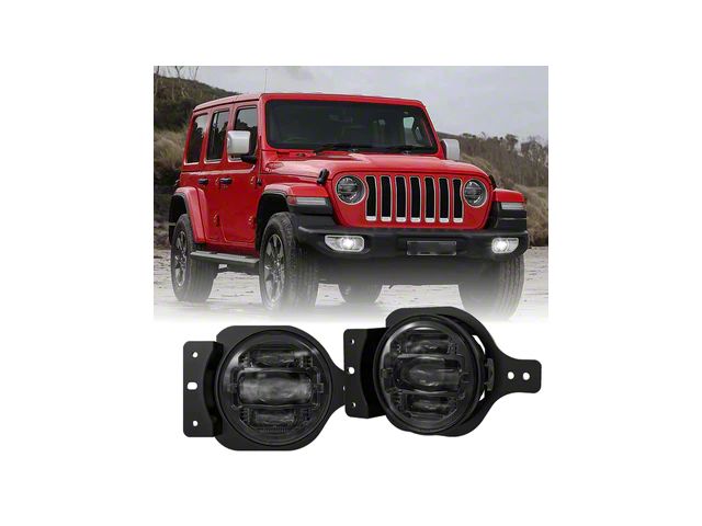 4-Inch LED Fog Lights (18-24 Jeep Wrangler JL)