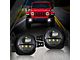 4-Inch LED Fog Lights with Adapter Ring (18-24 Jeep Wrangler JL)