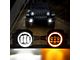 4-Inch LED Fog Lights with DRL and Amber Turn Signal (20-24 Jeep Gladiator JT)