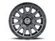 ICON Alloys Compression Double Black Wheel; 17x8.5 (11-21 Jeep Grand Cherokee WK2, Excluding SRT, SRT8 & Trackhawk)