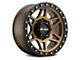 Method Race Wheels MR312 Bronze with Matte Black Lip Wheel; 17x8.5 (18-24 Jeep Wrangler JL)