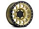 Method Race Wheels MR315 Gold with Black Lip Wheel; 20x9 (07-18 Jeep Wrangler JK)