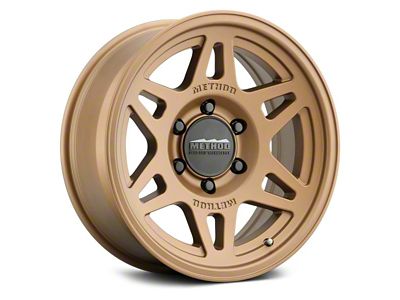 Method Race Wheels MR706 Bead Grip Bronze Wheel; 17x8.5 (11-21 Jeep Grand Cherokee WK2, Excluding SRT, SRT8 & Trackhawk)