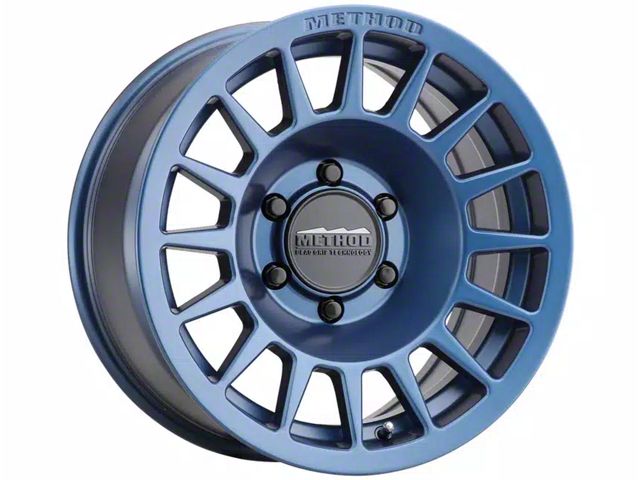 Method Race Wheels MR707 Bead Grip Bahia Blue Wheel; 17x8.5 (07-18 Jeep Wrangler JK)