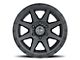 ICON Alloys Rebound Double Black Wheel; 17x8.5 (11-21 Jeep Grand Cherokee WK2, Excluding SRT, SRT8 & Trackhawk)