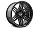 ION Wheels TYPE 147 Gloss Black Wheel; 17x9 (07-18 Jeep Wrangler JK)