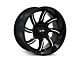 ION Wheels TYPE 151 Gloss Black Milled Wheel; 20x10 (07-18 Jeep Wrangler JK)