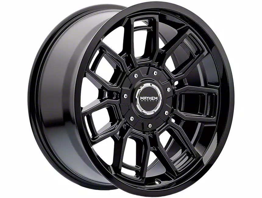Mayhem Wheels Jeep Grand Cherokee Ordinance Gloss Black Wheel; 20x9 ...