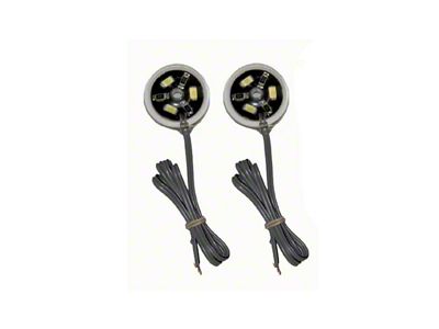 LiteSPOT White LED Rock Light; Pair (Universal; Some Adaptation May Be Required)