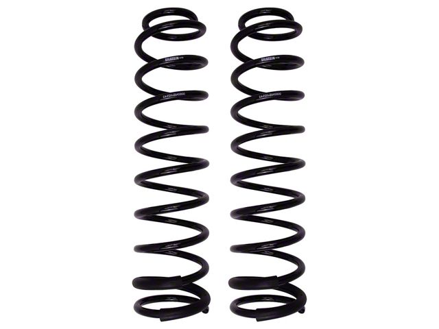Bilstein 1.50-Inch B12 Special Front Lift Coil Springs (18-24 Jeep Wrangler JL Rubicon 4-Door w/ Winch)