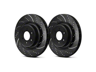 EBC Brakes GD Sport Slotted Rotors; Front Pair (90-98 Jeep Cherokee XJ; 1999 Jeep Cherokee XJ w/ 3-1/4-Inch Composite Rotors)