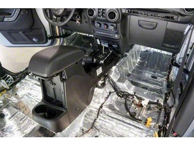 Sound Deadening and Insulation Kit; Firewall (04-06 Jeep Wrangler TJ Unlimited)