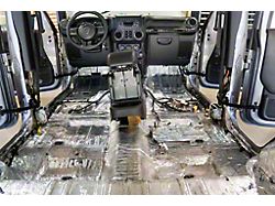 Sound Deadening and Insulation Kit; Floor (76-86 Jeep CJ7)