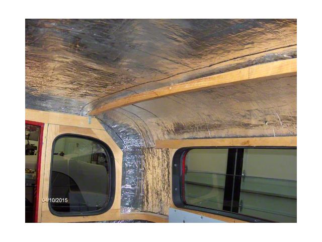 Hushmat Sound Deadening and Insulation Kit; Roof (87-95 Jeep Wrangler YJ)