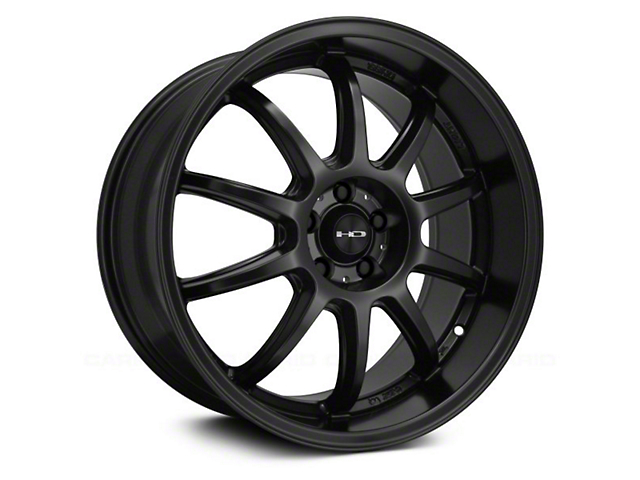 HD Off-Road Wheels Clutch Satin Black Wheel; 18x7.5 (84-01 Jeep Cherokee XJ)