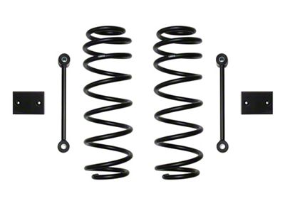 Dynatrac 3-Inch Rear Dual Rate Lift Springs (18-24 2.0L or 3.6L Jeep Wrangler JL, Excluding 4xe)