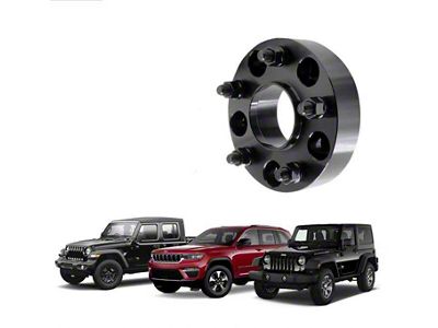 2-Inch Billet Aluminum Hubcentric Wheel Spacers (18-24 Jeep Wrangler JL)
