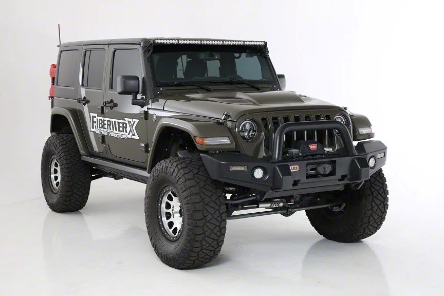 Jeep Wrangler RebelX Conversion Complete Body Kit; Fiberglass (0718