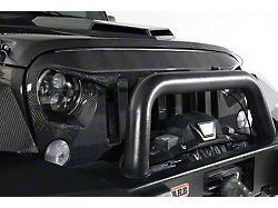 Stealth Grille; Fiberglass (07-18 Jeep Wrangler JK)