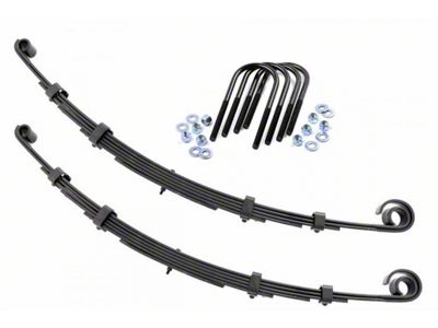 Rough Country Front Leaf Springs for 2.50-Inch Lift (76-86 Jeep CJ7)