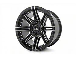 Rough Country One-Piece Series 88 Gloss Black Wheel; 17x9 (20-23 Jeep Gladiator JT)