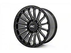 Rough Country One-Piece Series 97 Gloss Black Wheel; 17x9 (20-23 Jeep Gladiator JT)