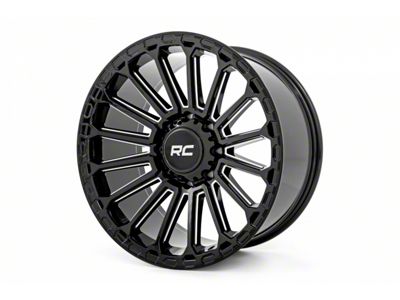 Rough Country 97 Series Gloss Black Wheel; 17x9 (20-24 Jeep Gladiator JT)
