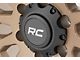 Rough Country 87 Series Simulated Beadlock Bronze Wheel; 17x8.5 (97-06 Jeep Wrangler TJ)