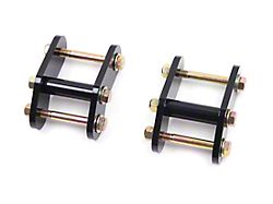 Zone Offroad 0.50-Inch Lift Leaf Spring Shackles (76-95 Jeep CJ7 & Wrangler YJ)