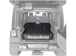 deepsleep Air Mattress with Inflation Pump; Overland Cloth (07-24 Jeep Wrangler JK & JL 4-Door, Excluding 4xe)