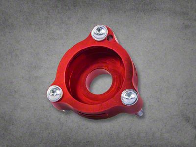 SILA Concepts Blow Off Adaptor Plate; Red (18-23 2.0L Jeep Wrangler JL)