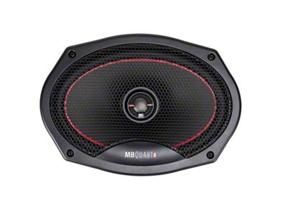 MB Quart 6x9-Inch Reference 2-Way Coaxial Speakers with 0.75-Inch Tweeters (18-24 Jeep Wrangler JL)