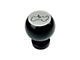 American Brothers Design Manual Shift Knob with Engraved Jeep Logo; Black (20-24 Jeep Gladiator JT)