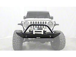 LoD Offroad Destroyer Full Front Bumper with Bull Bar; Black Texture (97-06 Jeep Wrangler TJ)