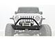 LoD Offroad Destroyer Shorty Front Bumper with Bull Bar; Bare Steel (97-06 Jeep Wrangler TJ)
